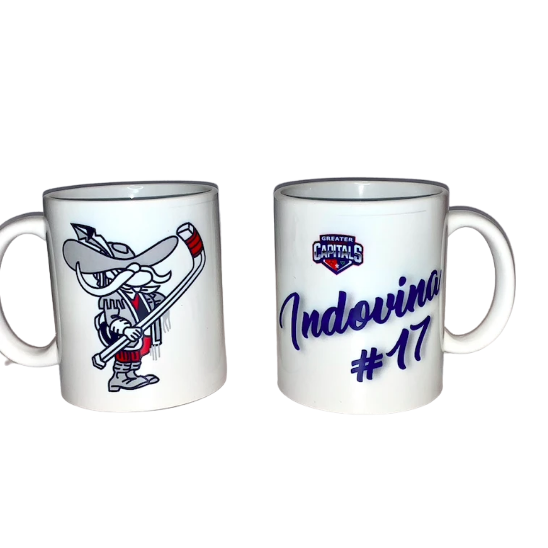 Tasse de hockey sur glace (personnalisée)